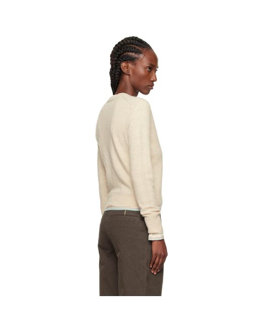 Acne Black Yak Wool Fitted Cardigan