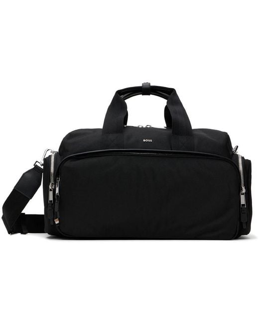 BOSS by HUGO BOSS Black Holdall Duffle Bag for Men Lyst