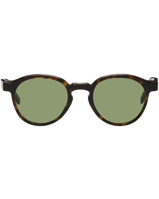 Retrosuperfuture Green Tortoiseshell 'The Warhol' Sunglasses for men