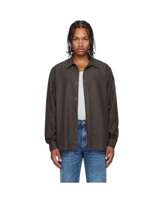 Our Legacy Black Evening Shirt for men