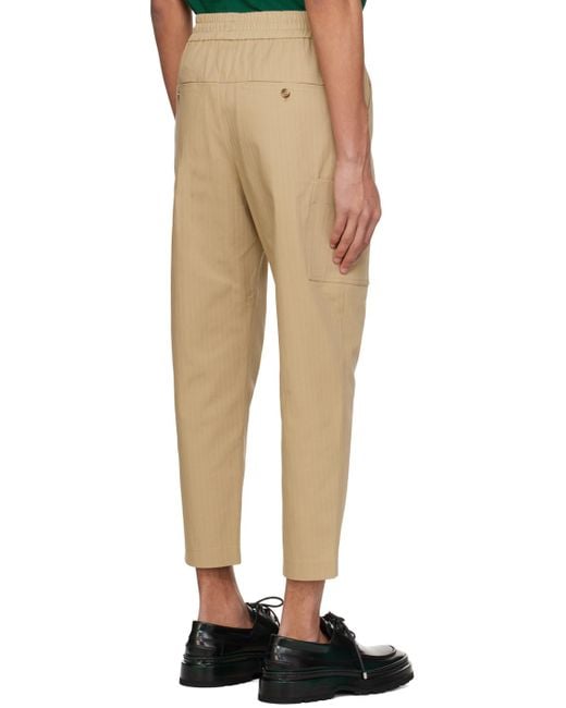 Drole de Monsieur Natural 'le Pantalon Cropped Cargo' Trousers for men