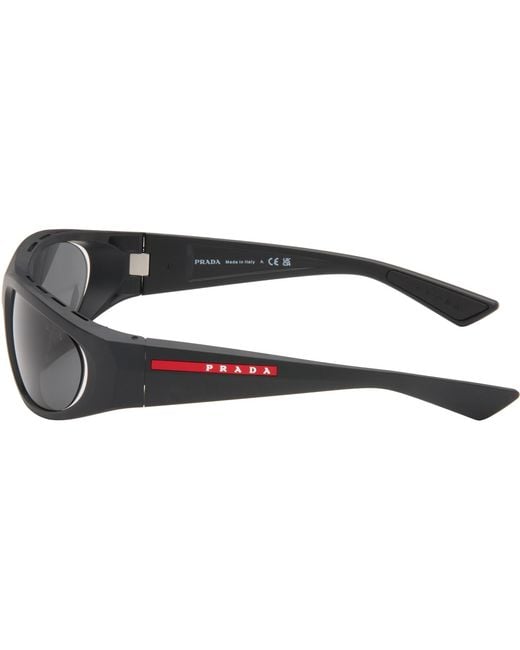 Prada Gray Ps B03S Sunglasses for men