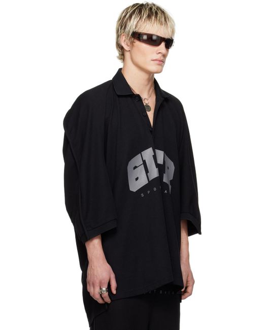 Jean Paul Gaultier Shayne Oliver Edition the Gltr Polo in Black for Men Lyst UK