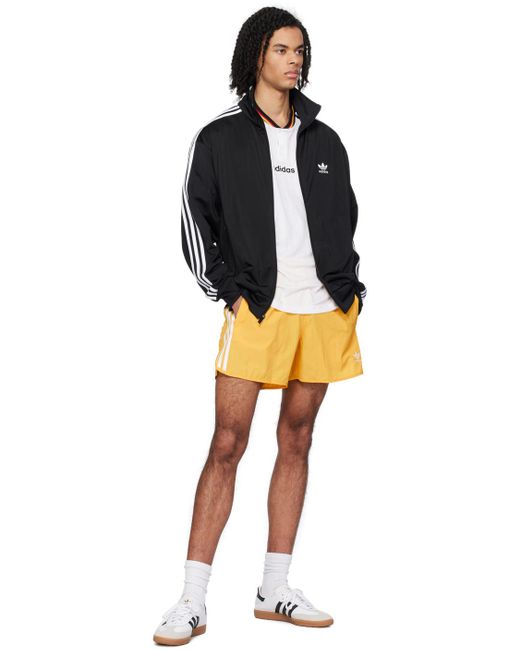 Short de sport jaune Adidas Originals pour homme en coloris Yellow