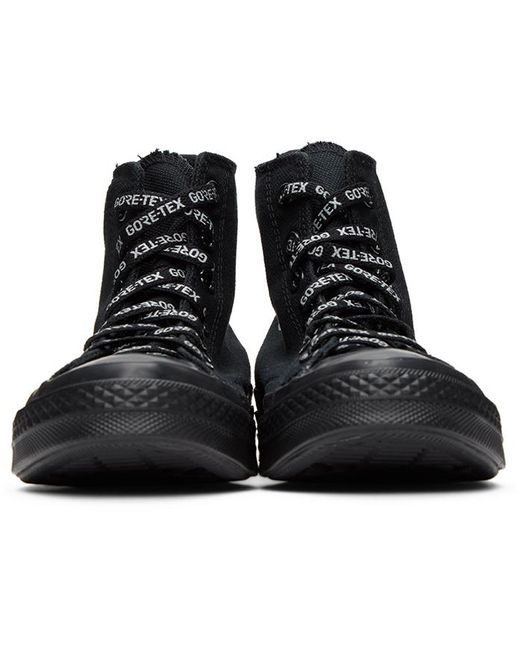 Converse Black Gore tex Utility Chuck 70 High Sneakers for Men Lyst UK