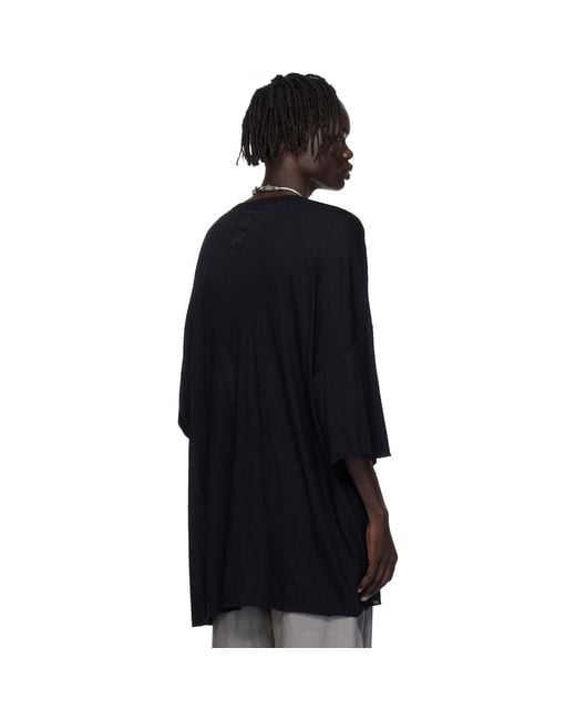 Rick Owens Blue Concordians V Tommy T-Shirt for men