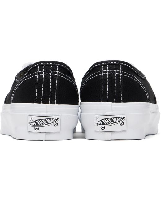 Vans Black Lx Authentic Reissue 44 Sneakers