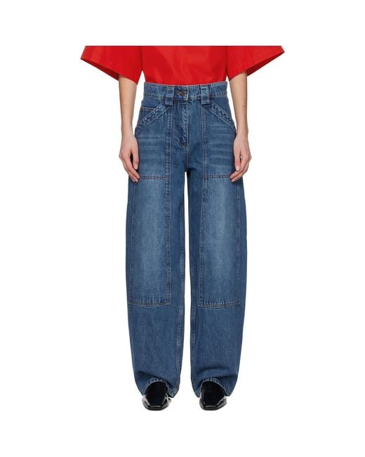 Co. Blue Patch Pocket Jeans