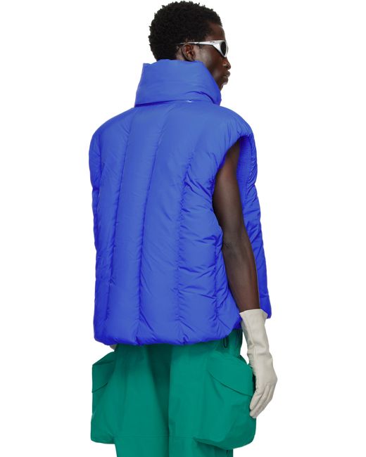 Veste Réversible Swollen Bleue Rembourrée En Duvet DingYun Zhang pour homme en coloris Blue