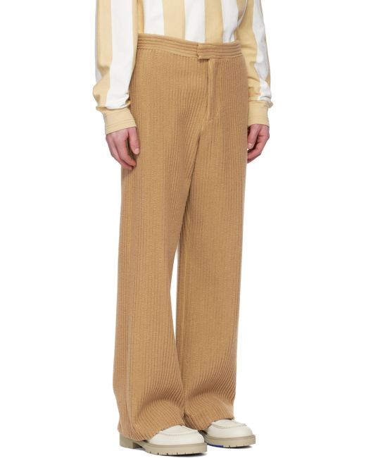 メンズ Burberry ブラウン コーデュロイパンツ Natural