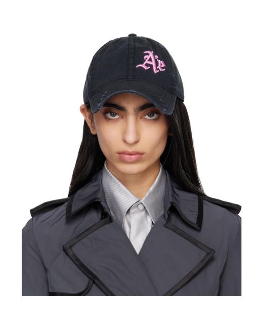 AARON ESH Blue 'Ae' Cap