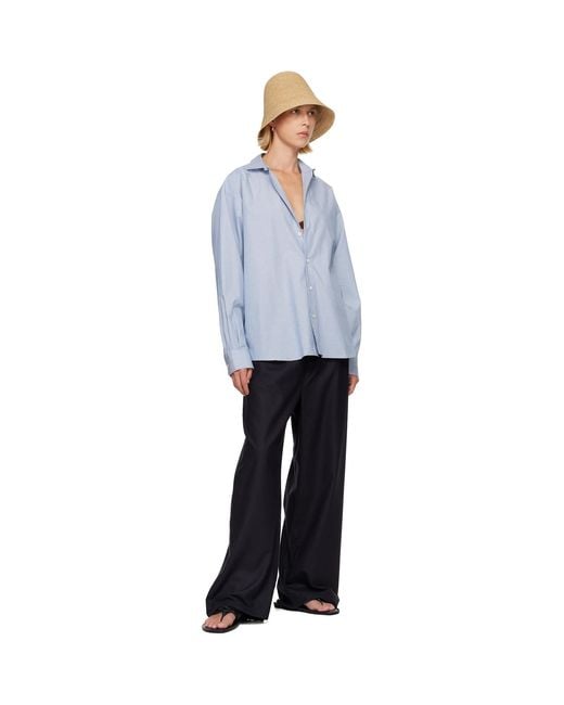 Baserange Blue Claude Shirt