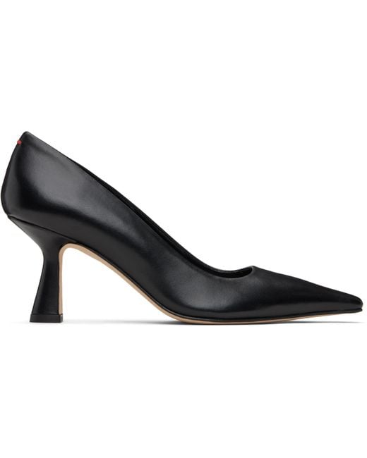 Aeyde Black Zandra Pointed Heels