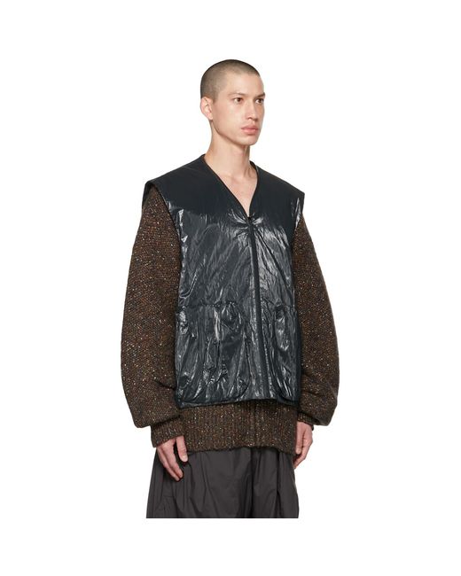 A.A.Spectrum光谱 Black Kardiel Cardigan Set for men