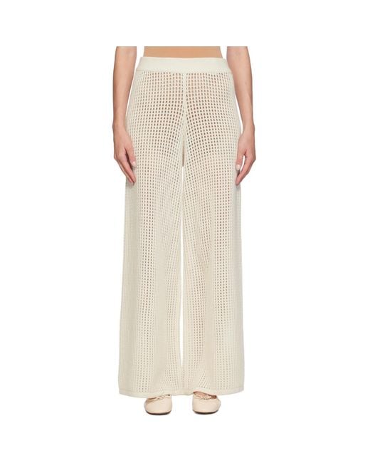 Lisa Yang Natural Off- Mei Lounge Pants