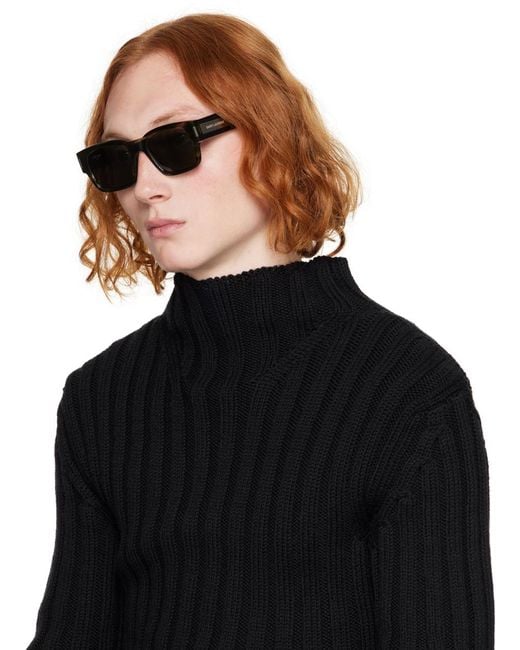 Saint Laurent Black Sl 617 Sunglasses for men
