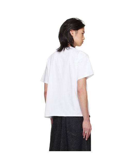 Lu'u Dan White Bruce Lee X Lựu Đạn Athletic T-Shirt for men