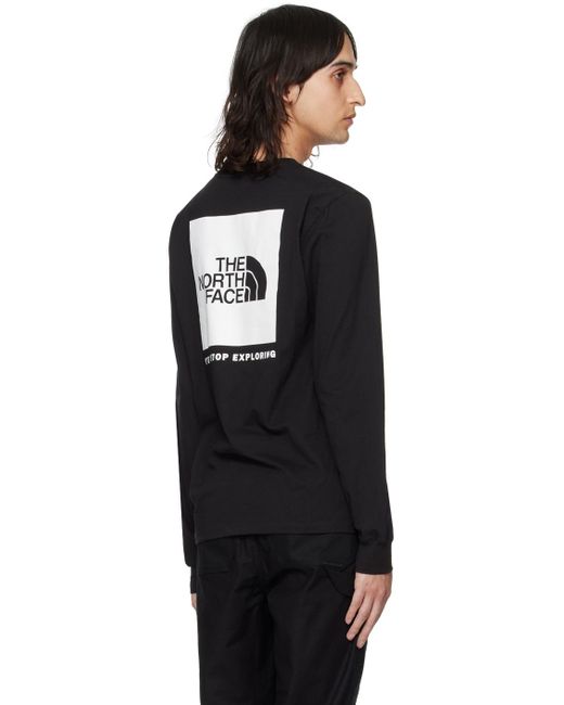 The North Face Black Nse Long Sleeve T-shirt for men