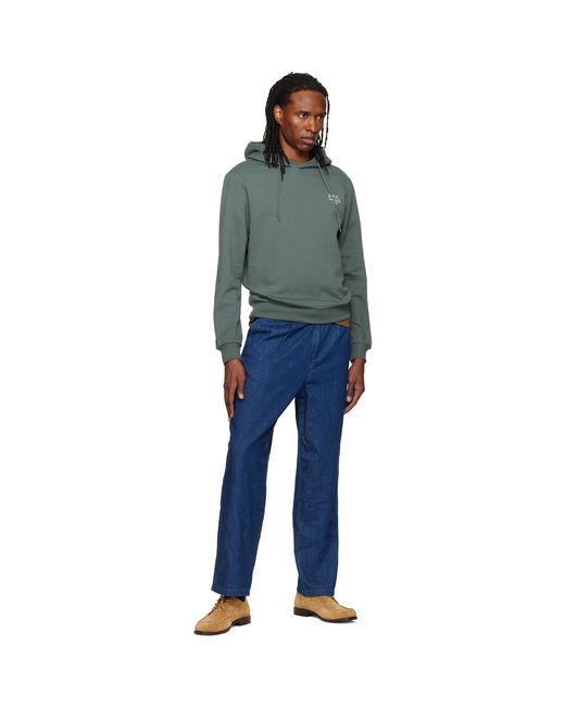 A.P.C. Blue Ricky Jeans for men