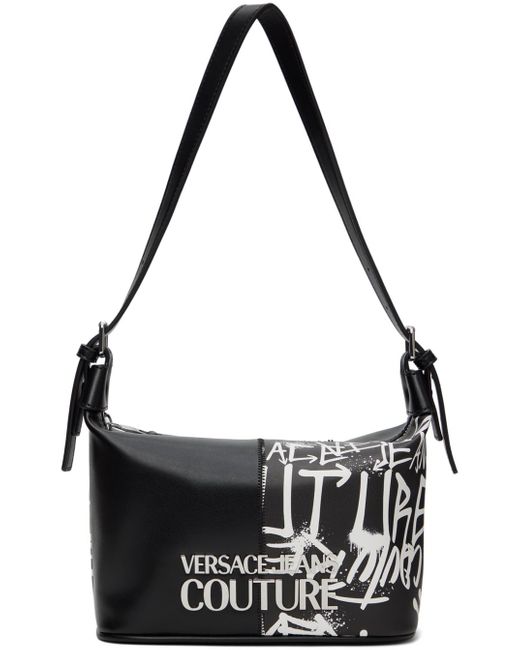 Versace Black Graffiti Bag