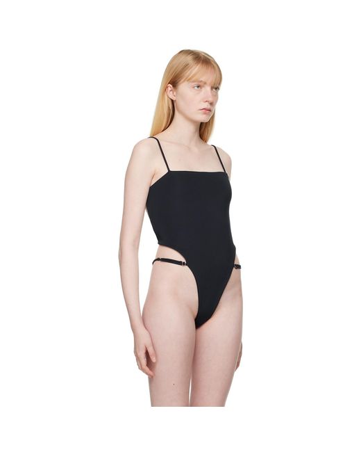 Jade Cropper Black Open Back Bodysuit
