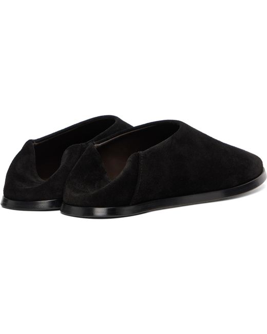 Fear Of God Black Slip On Loafers
