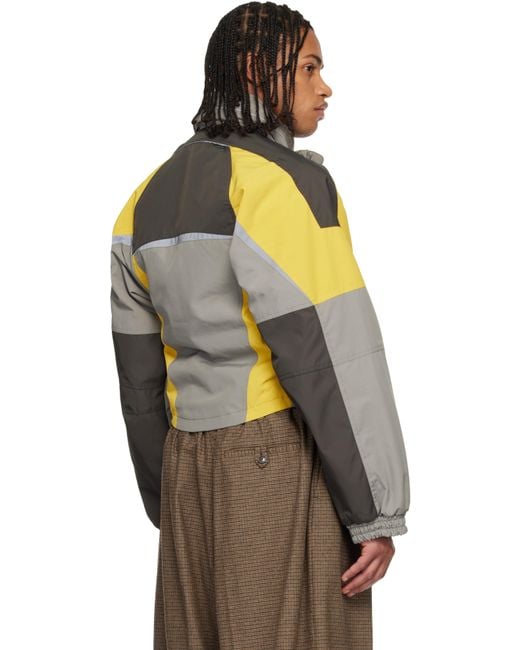 Martine Rose Multicolor Shrunken Sports Jacket for men