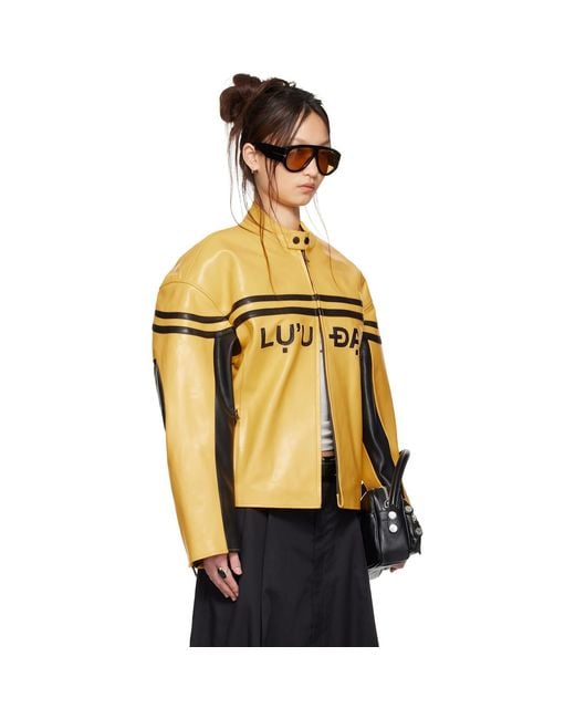 Lu'u Dan Metallic Bruce Lee X Lựu Đạn Legacy Moto L-D Leather Jacket