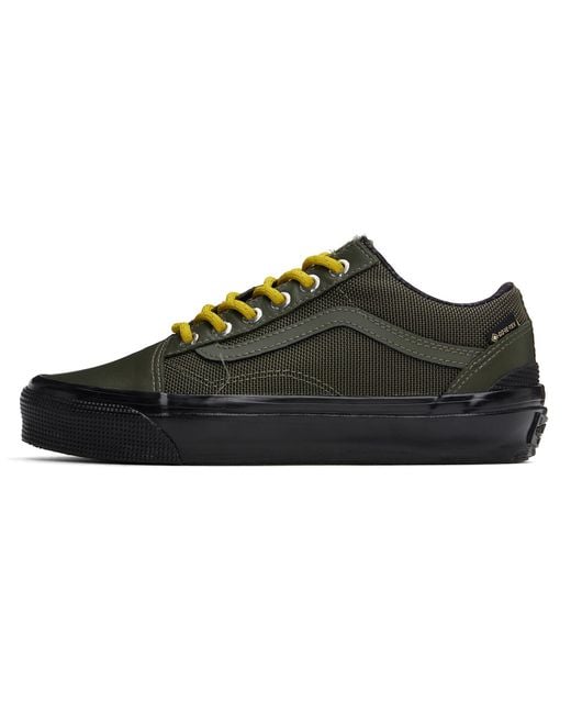 Vans Black Khaki Premium Old Skool Gore-Tex Sneakers