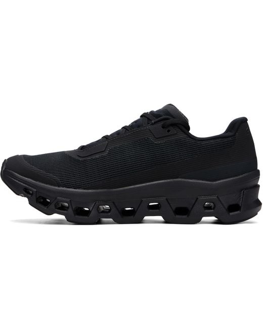 On Shoes Black Cloudmster Void Sneakers for men