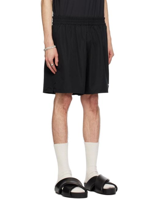 Jil Sander Black Layered Shorts for men