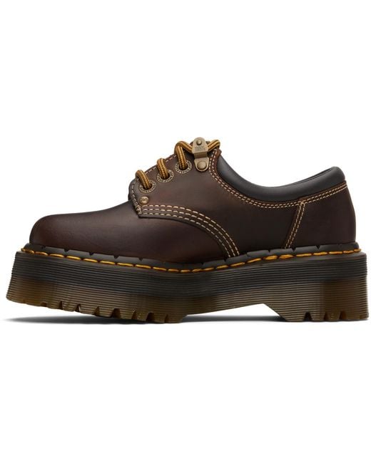 Dr. Martens Brown 8053 Arc Platform Casual Derbys