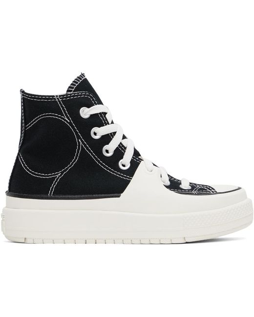 Converse Black Chuck Taylor All Star Construct Sneakers