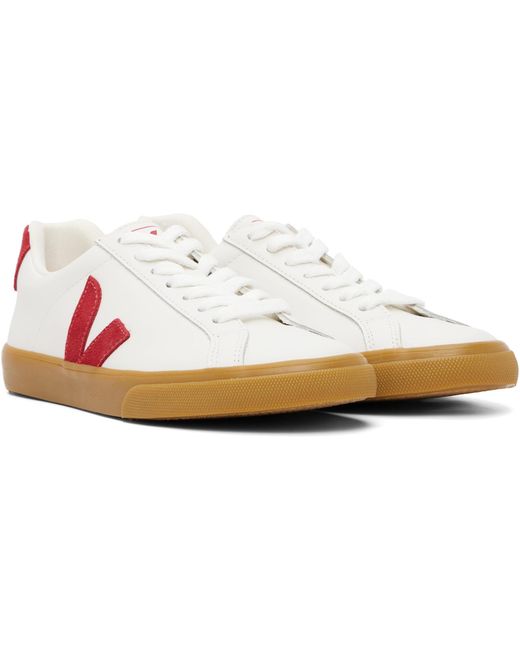 Veja Black Esplar Leather Sneakers