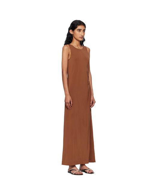 Max Mara Black Caro Maxi Dress