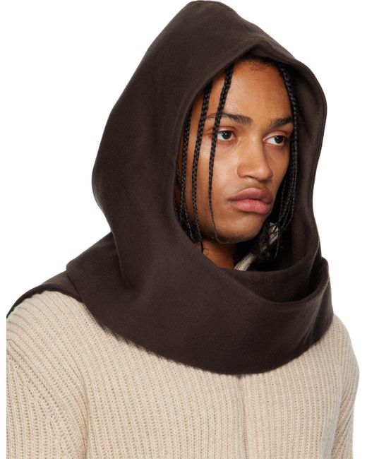 colbo Head Wrap Hooded Scarf in Black for Men | Lyst UK