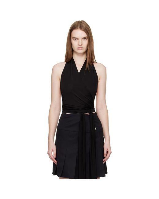 AYA MUSE Black Aelir Top