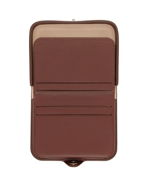 A.P.C. Brown Josh Bifold Wallet for men