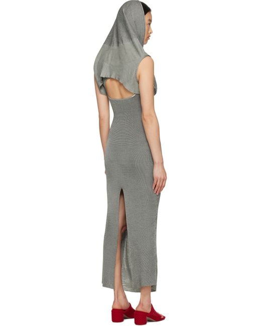 Isa Boulder Black Lowhood Maxi Dress