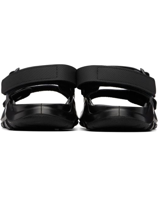 Birkenstock Black Regular Mogami Terra Sandals for men