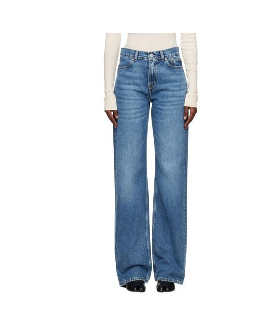 Our Legacy Blue Wata Cut Jeans