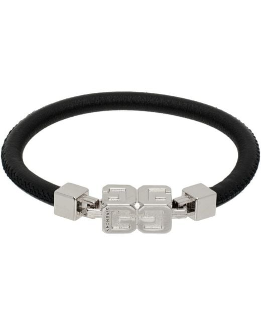 Givenchy Black G Cube Bracelet for Men | Lyst