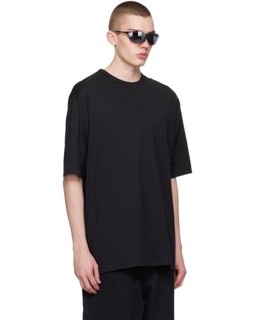 Y-3 Black Boxy T-shirt for men