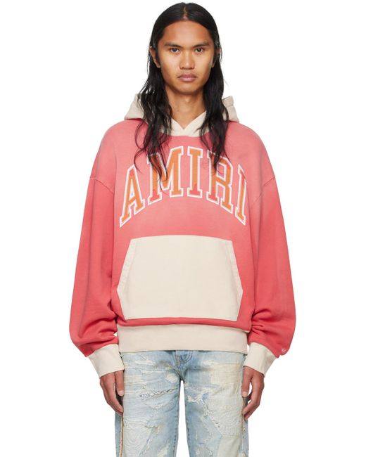 Amiri Vintage Oversized Hoodie in Red for Men Lyst UK