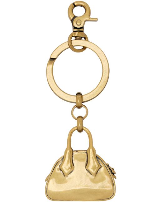 Vivienne Westwood Natural Yasmine Charm Keychain for men