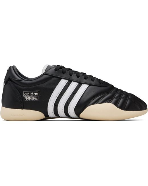 Adidas Originals Black Brain Dead Edition Taekwondo Sneakers