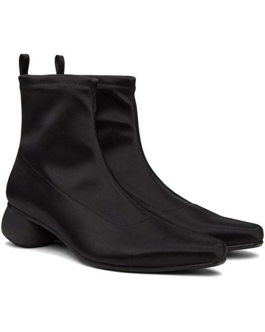 Issey Miyake Black United Nude Edition Carve Boots