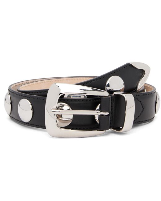 Khaite Black Benny Studs Belt