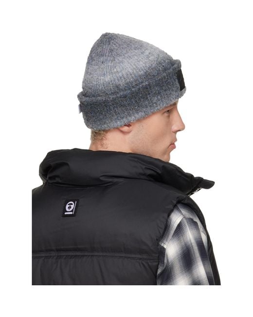 Aape By A Bathing Ape Black Aapeunvs Beanie for men