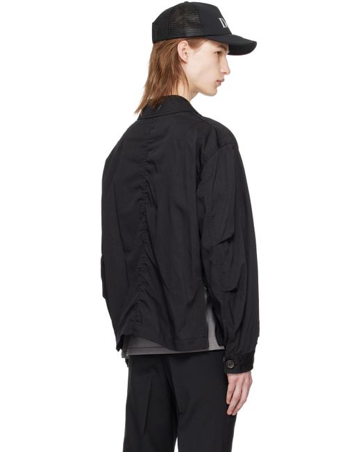 Undercover Black Zip Jacket for men